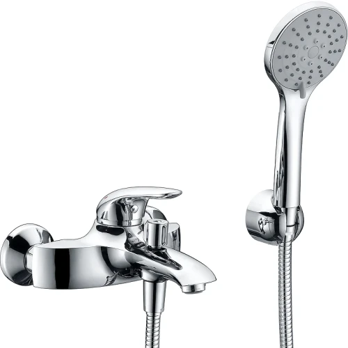 Смеситель для ванны WasserKRAFT Rossel 2801 Хром латунь на стену