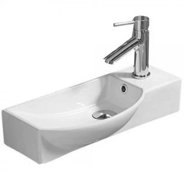 Раковина CeramaLux 50 7947CL Белая фаянс подвесная