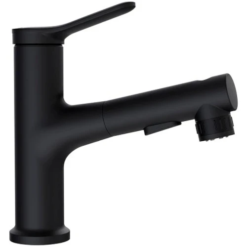 Смеситель для раковины BelBagno BB-LVMD-NERO-W0 Черный матовый латунь