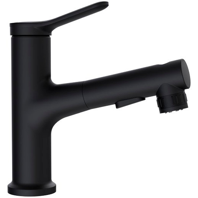 Смеситель для раковины BelBagno BB-LVMD-NERO-W0 Черный матовый латунь