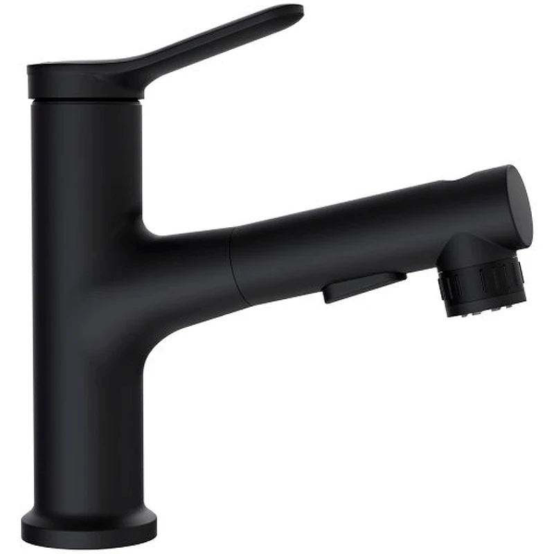 Смеситель для раковины BelBagno BB-LVMD-NERO-W0 Черный матовый латунь
