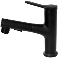 Смеситель для раковины BelBagno BB-LVMD-NERO-W0 Черный матовый латунь