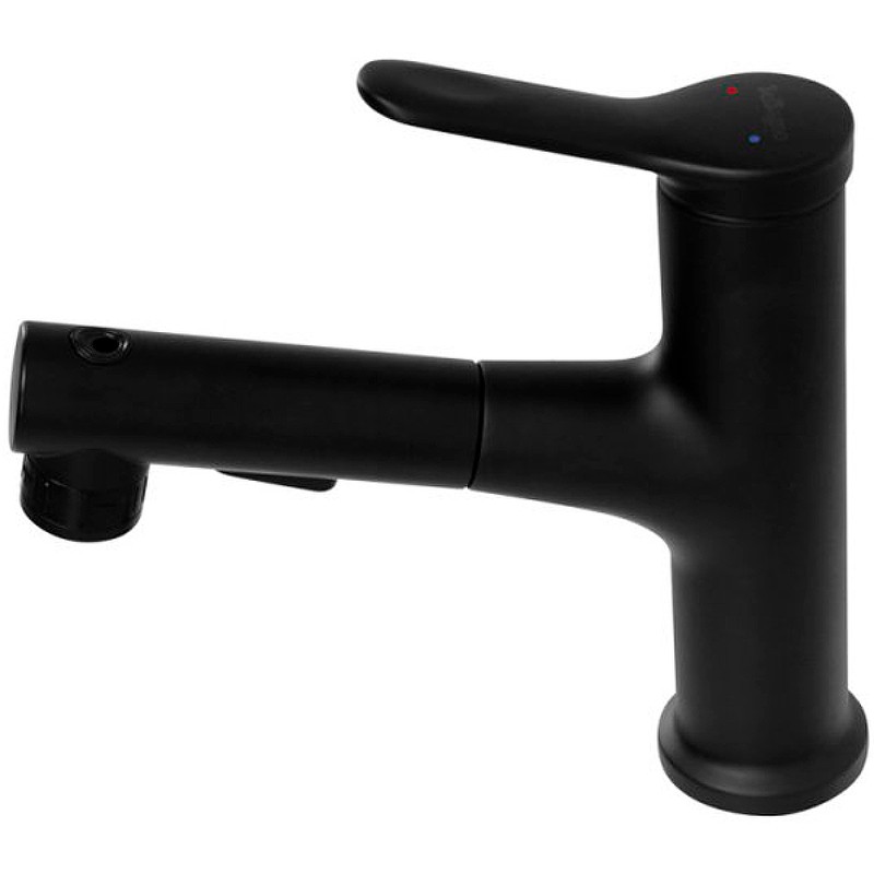Смеситель для раковины BelBagno BB-LVMD-NERO-W0 Черный матовый латунь