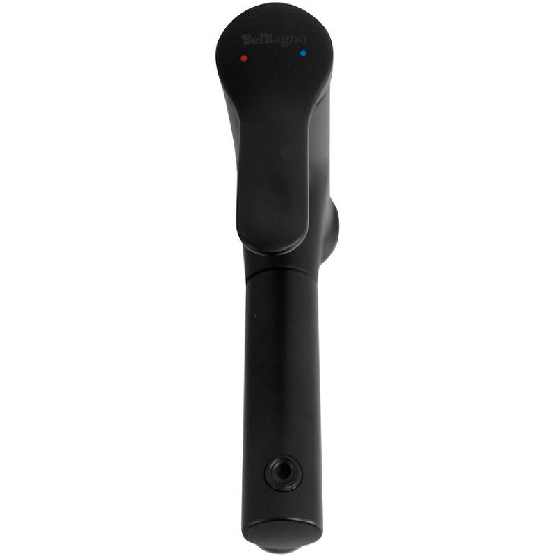 Смеситель для раковины BelBagno BB-LVMD-NERO-W0 Черный матовый латунь