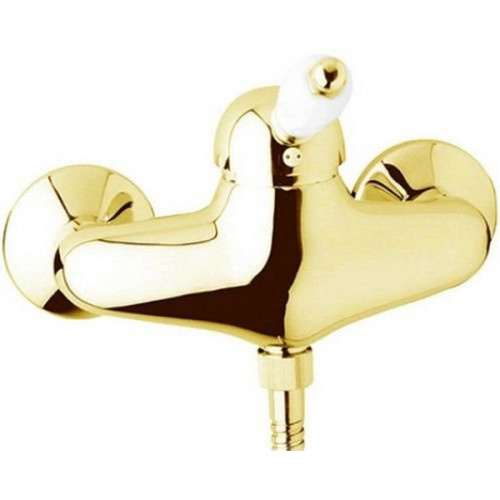 Смеситель для душа Cezares Elite ELITE-DM-03/24-Bi Золото 24 карат на стену