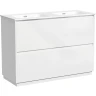 Тумба под раковину Sancos Libra Floor 120 LB120F-2W Белый глянец МДФ / ЛДСП
