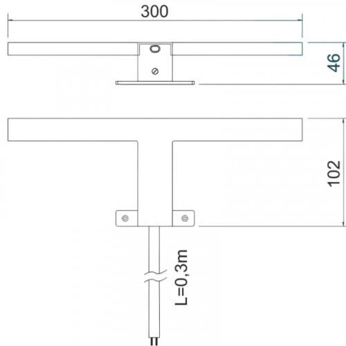 Светильник Comforty 04.107.23.401 Хром