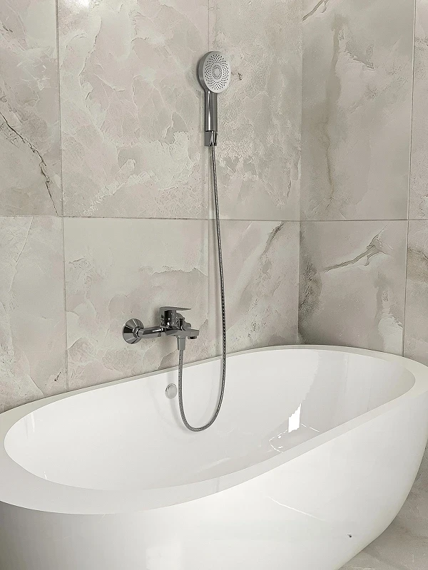Смеситель для ванны Knotlor Ecoflow KN-14 цвет Хром