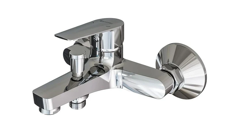 Смеситель для ванны Knotlor Ecoflow KN-14 цвет Хром