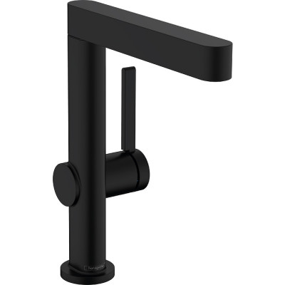Смеситель для раковины Hansgrohe Finoris 76060670 Черный матовый латунь