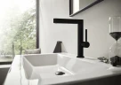 Смеситель для раковины Hansgrohe Finoris 76060670 Черный матовый латунь