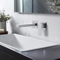 Смеситель для раковины Aquatek Либра AQ1613CR Хром латунь встраиваемый