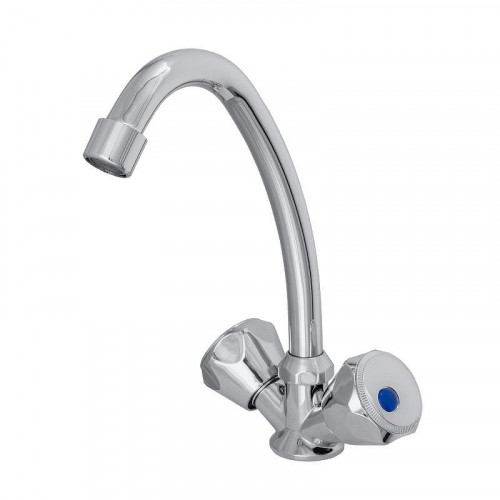 Смеситель для кухни Сантаком StOmega 3306-3 цвет Хром