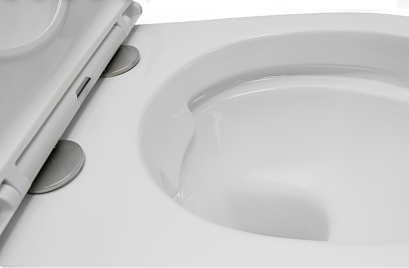 Комплект унитаза Ceruttispa B-2376-3 7183 с инсталляцией Berges Atom 410 040332 с сиденьем Микролифт и Черной матовой клавишей смыва фаянс подвесной