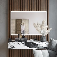 Зеркало Bond Cube 120x80 M44ZE-12080 с подсветкой с сенсорным выключателем стекло
