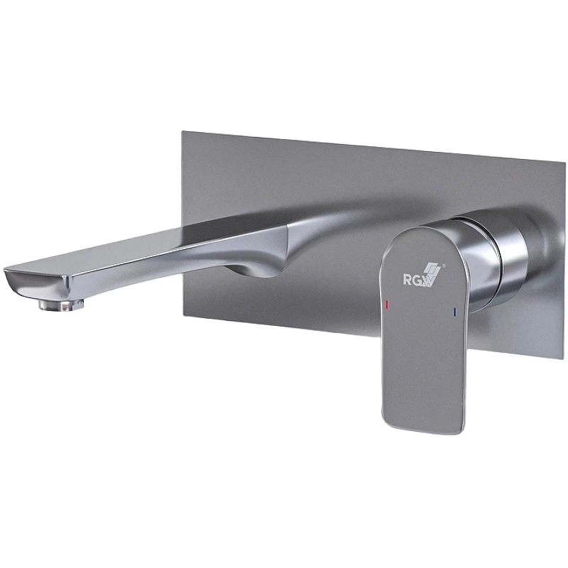Смеситель для раковины RGW Shower Panels SP-46 51140546-01 Хром латунь встраиваемый