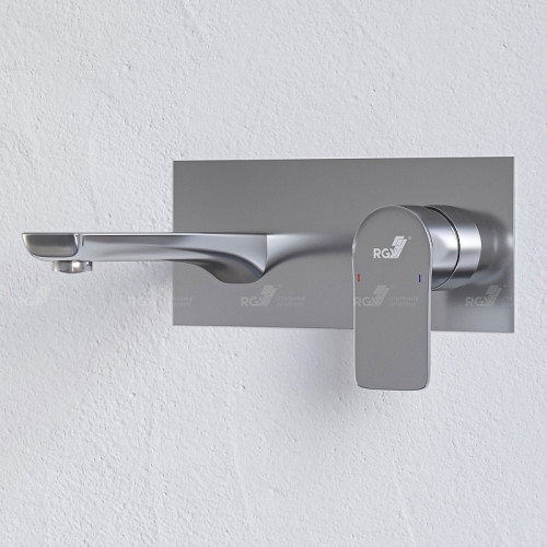 Смеситель для раковины RGW Shower Panels SP-46 51140546-01 Хром латунь встраиваемый