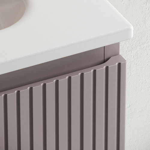 Тумба под раковину Sancos Snob T 100 SNT100SM подвесная Doha Soft МДФ / ЛДСП