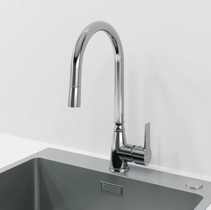 Смеситель для кухни Laparet Alamera N2040902LPT Хром латунь