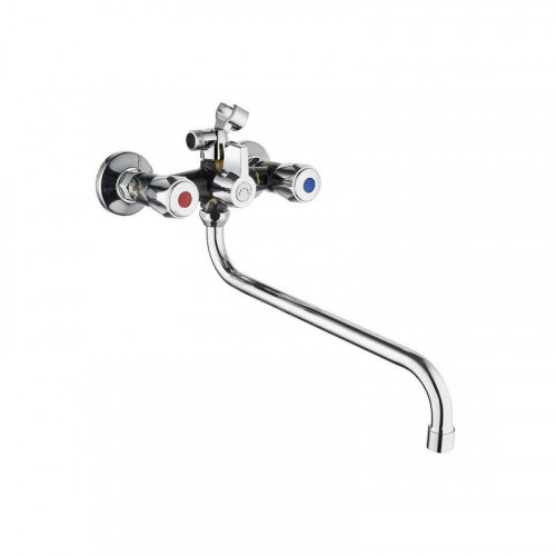 Смеситель для ванны Plstart PL2210-25 универсальный цвет Хром Мрамор