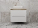Тумба под раковину Style Line Бали 70 ЛС-00002338 подвесная Белый софт МДФ / ЛДСП
