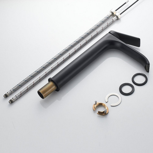 Смеситель для раковины Shevanik S4111H цвет Черный