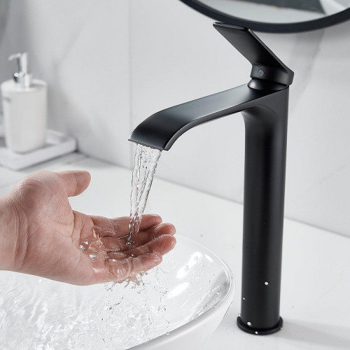 Смеситель для раковины Shevanik S4111H цвет Черный