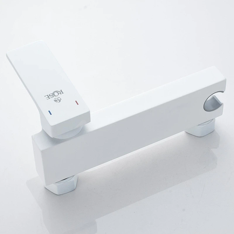 Гигиенический душ со смесителем Rose R1805C-1 цвет Белый