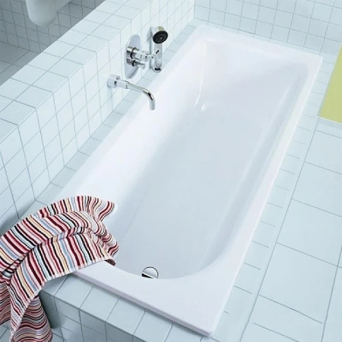 Стальная ванна Kaldewei Saniform Plus 361-1 150x70 111600010001 без покрытия, с ножками 581470000000