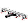 Душевой лоток AM.PM MasterFlow 60 W01SC-U11-060-04SB с решеткой Хром матовый / под плитку Tile