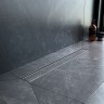 Душевой лоток AM.PM MasterFlow 60 W01SC-U11-060-04SB с решеткой Хром матовый / под плитку Tile