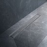 Душевой лоток AM.PM MasterFlow 60 W01SC-U11-060-04SB с решеткой Хром матовый / под плитку Tile