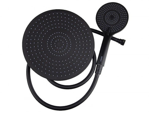 Душевая система Kaiser Serio 05577-2 с термостатом цвет Черный матовый