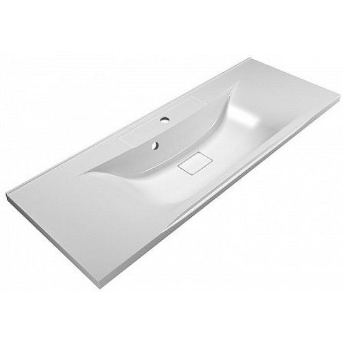 Тумба с раковиной BelBagno Marino 120 MARINO-1200-2C-PIA-BL-P+120 BB1200/450-LV-MR-PR Bianco Lucido