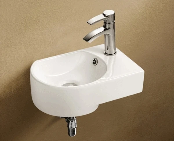 Раковина WeltWasser Aisbach 5014 R 41 10000003877 Белый глянец фаянс подвесная