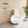 Унитаз компакт Lavinia Boho Aveo 3306010R цвет Белый глянцевый с бачком и сиденьем Микролифт