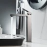Смеситель для раковины Shevanik S9611T цвет Оружейная сталь