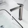 Смеситель для раковины Shevanik S9611T цвет Оружейная сталь