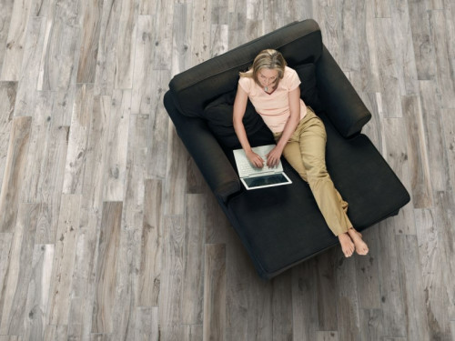 Керамогранит Rondine Living Tortora 15х100 см серый для ванной комнаты, для кухни Италия