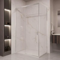 Душевой уголок Vincea Stella 120х90 VSR-1ST9012CL профиль Хром стекло прозрачное