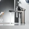 Смеситель для раковины Shevanik S9901T цвет Оружейная сталь
