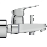 Смеситель для ванны Ideal Standard Ceraflex B1721AA Хром латунь на стену