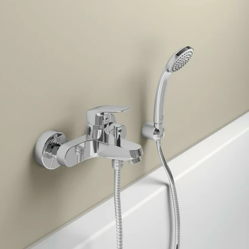 Смеситель для ванны Ideal Standard Ceraflex B1721AA Хром латунь на стену
