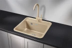 Кухонная мойка Granula Standart 50 5001 цвет Бежевый
