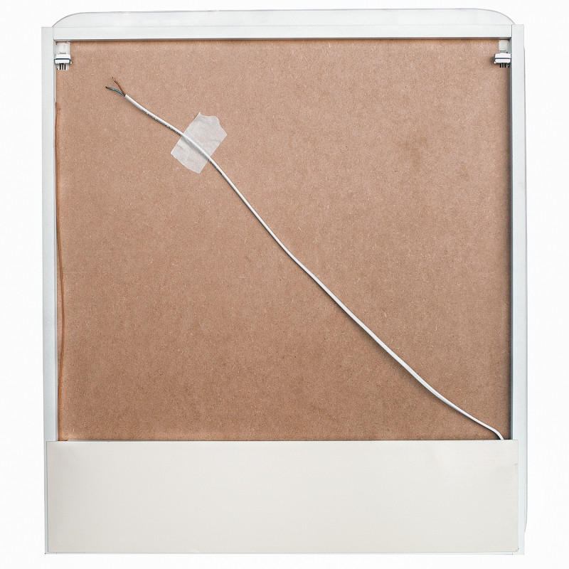 Зеркальный шкаф Style Line Каре 60 СС-00002274 с подсветкой и сенсором Белый МДФ / ЛДСП, стекло