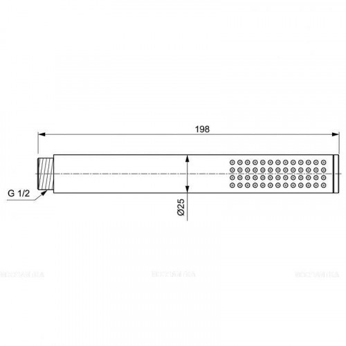 Душевая система Ideal Standard Ceratherm T100 A7573A5 с термостатом цвет Хром