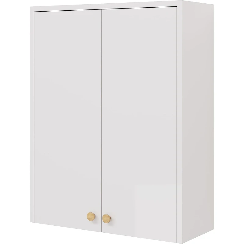 Подвесной шкаф Dreja Luno 60 99.2006 Белый глянец МДФ / ЛДСП