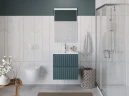 Тумба под раковину BelBagno Uno 70 UNO-700-2C-SO-AO подвесная цвет Голубой матовый