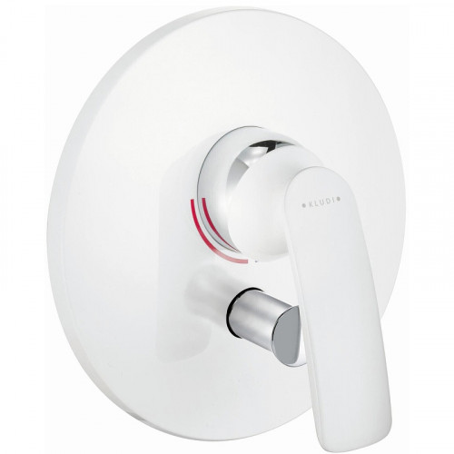Смеситель для душа Kludi Balance 526509175 Белый Хром латунь встраиваемый
