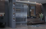 Душевой уголок Ambassador Diamond 120х80 12011107L профиль Хром стекло прозрачное